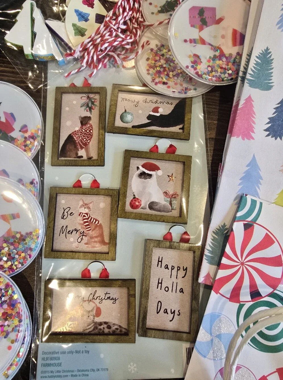 Christmas Bags, Tags, Gift Adornments, And More!